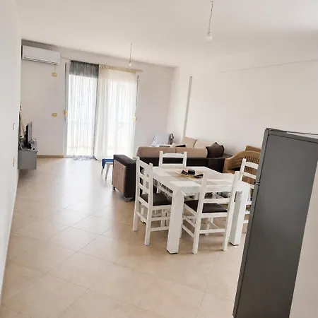 Bright Two-bedroom With Balcony Sarandë